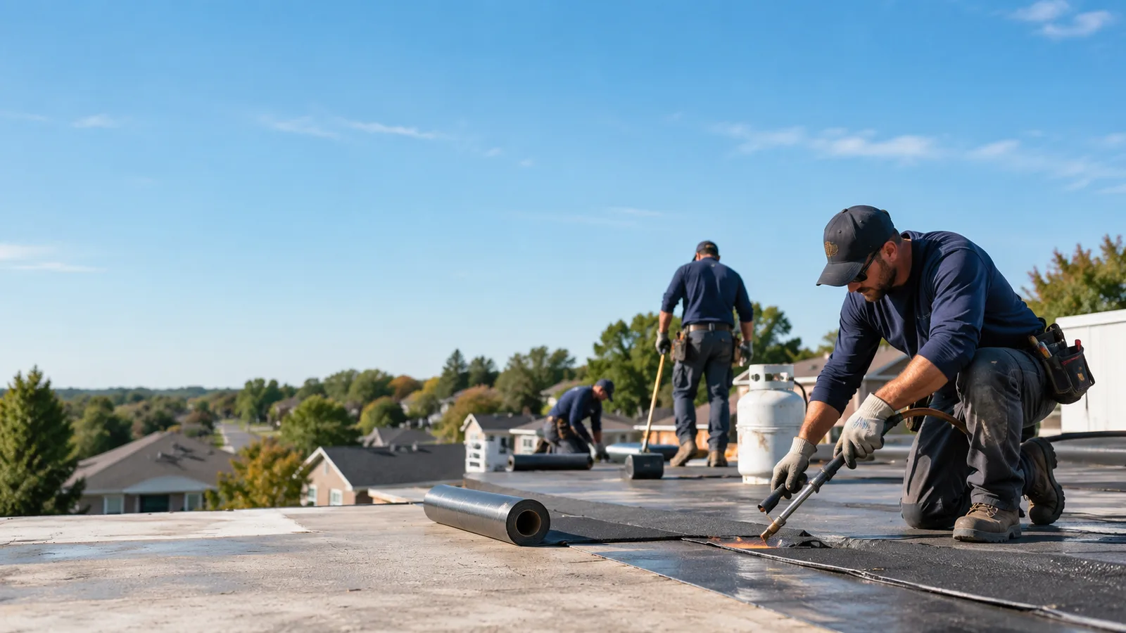 Flat Roof Leak Repair providers in Grant, LA